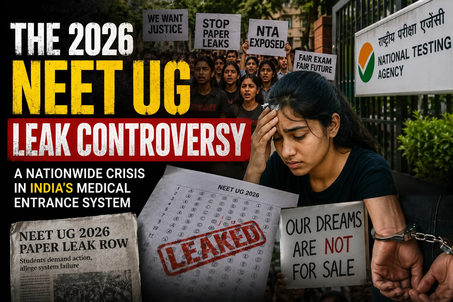 The 2026 NEET UG Leak Controversy A Nationwide Crisis in India’s Medical Entrance System